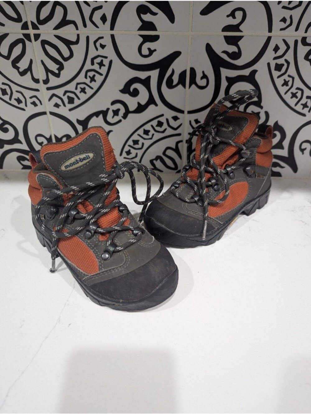 Mont bell Montbell Mont-Bell Kids Tioga Boots Sz 12 Kids Hiking Trail Outdoor